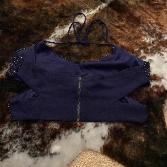 Beaded butterfly top - Picture 3 of 3